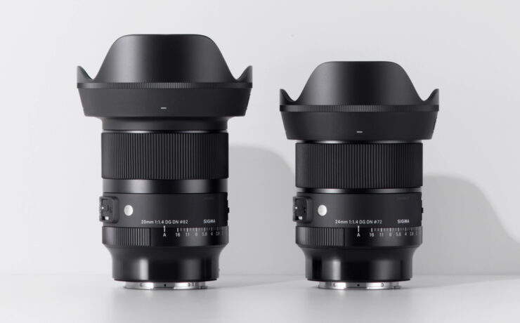 SIGMA 20mm and 24mm F1.4 DG DN Art Released – For E-Mount and L-Mount Cameras