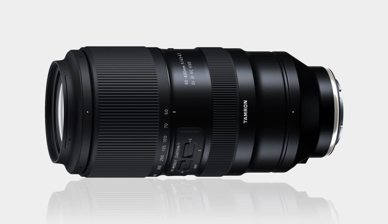 TAMRON 50-400mm F/4.5-6.3 Di III VC VXD Full-Frame for Sony E-mount Announced