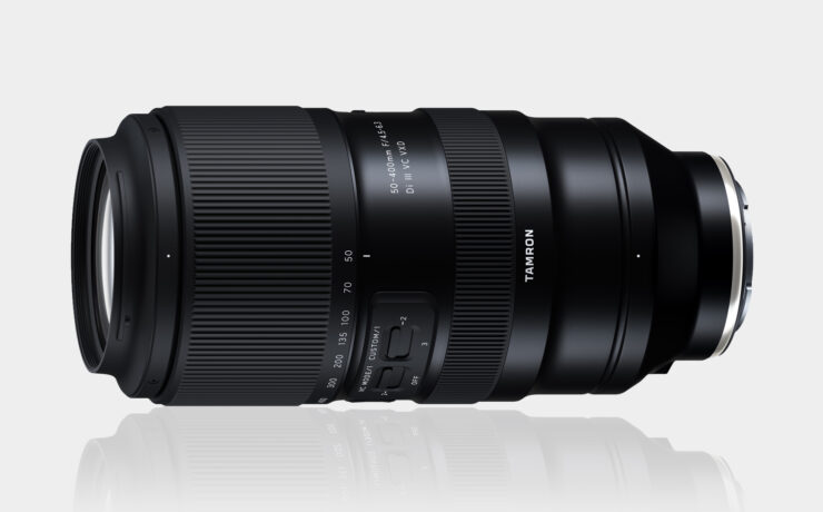 TAMRON 50-400mm F/4.5-6.3 Di III VC VXD Full-Frame for Sony E-mount Announced