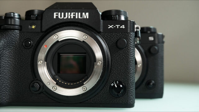 X-T4 physical autofocus switch buttons