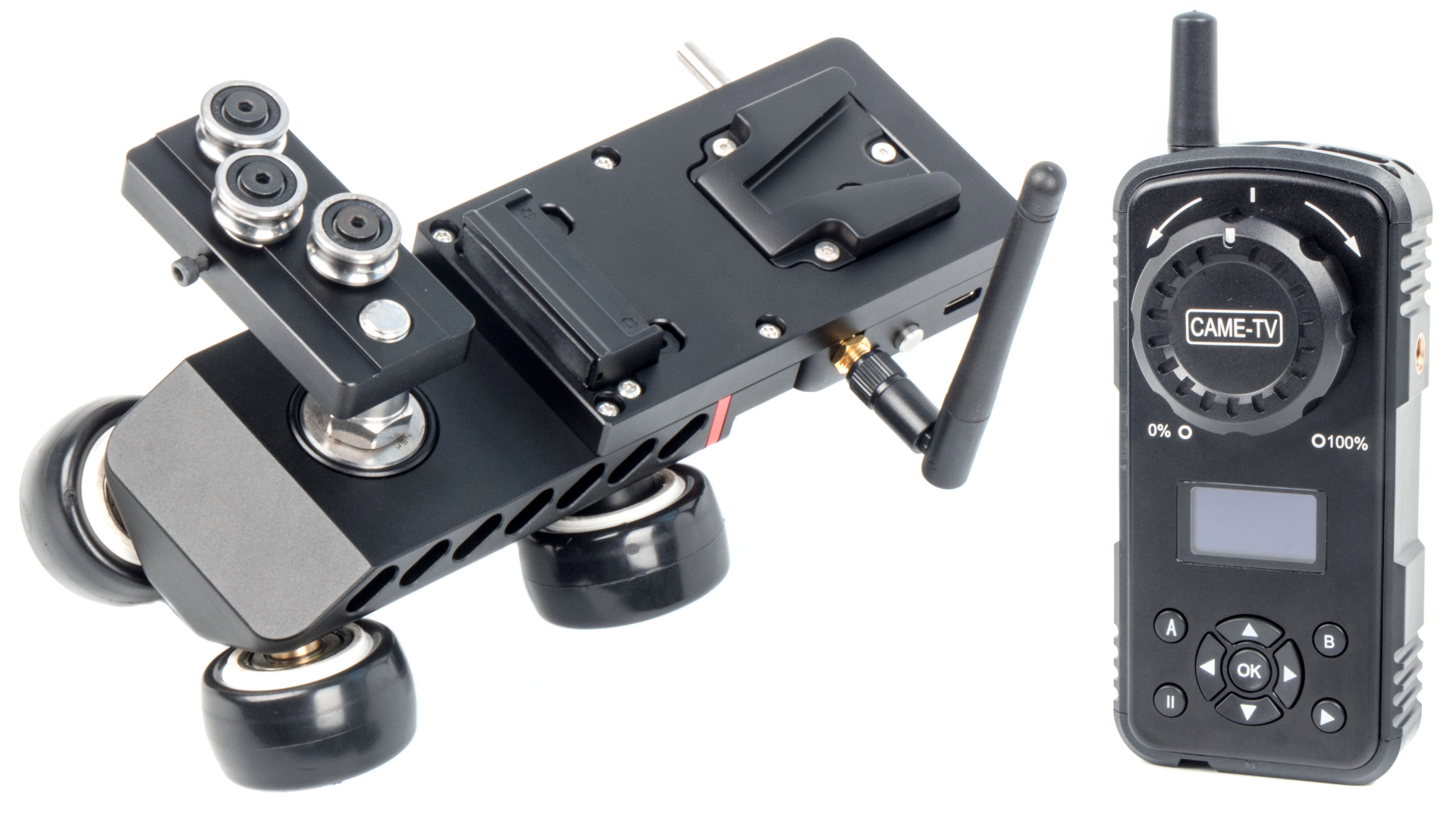 CAME-TV Motorized Wireless Track Dolly Introduced CineD