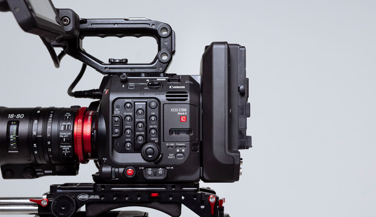 Canon EU-V3 Modular Expansion Unit and Firmware Update for C500 Mark II & C300 Mark III Released