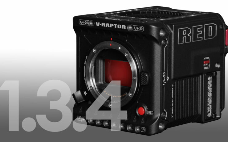 Lanzan el firmware RED V-RAPTOR 1.3.4 - Añade grabación de calidad ELQ R3D, RED Connect y más