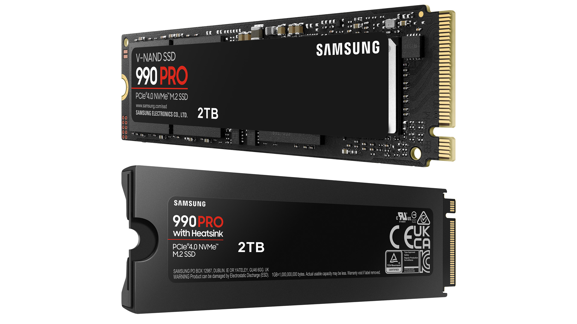 SAMSUNG SSD 990 PRO with Heatsink 1TB 管1 | www.fleettracktz.com