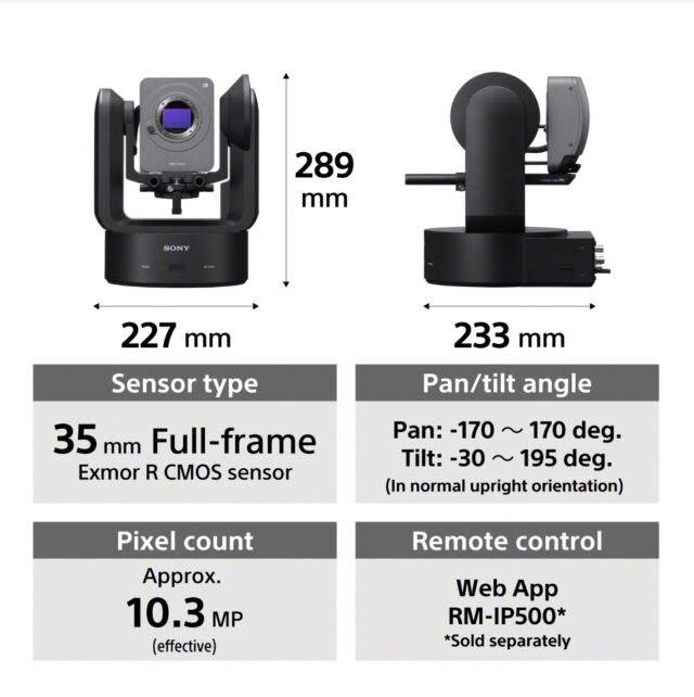 Sony FR7 specifications