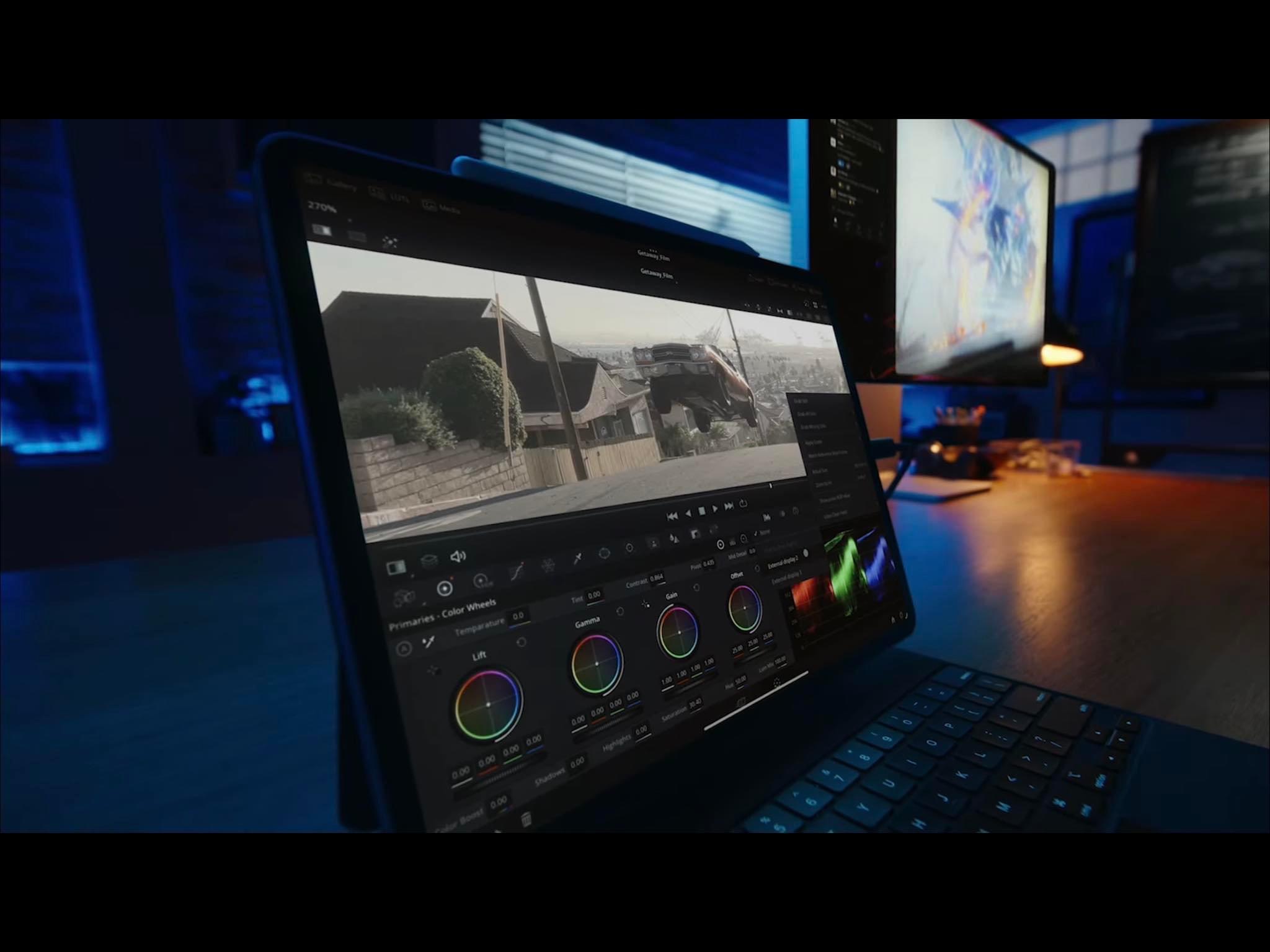 New Apple iPad Pro with M2 Chip runs DaVinci Resolve and Records ProRes ...