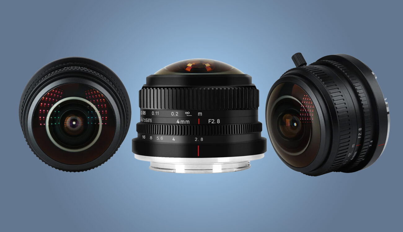 7Artisans 4mm f/2.8 APS-C Circular Fisheye Lens Released