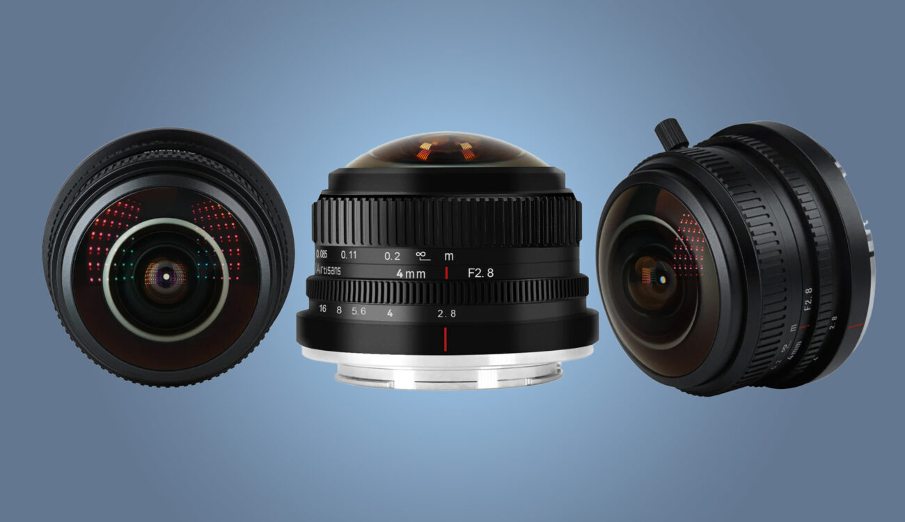 7Artisansが4mm F2.8 APS-C円形魚眼レンズをリリース