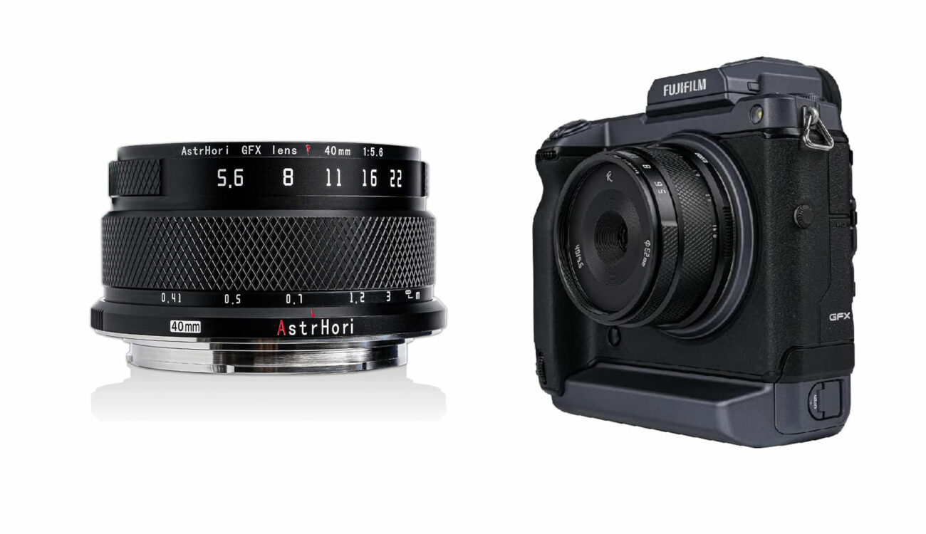 AstrHoriが富士フイルムGFX中判用レンズ「 40mm F/5.6」を発売