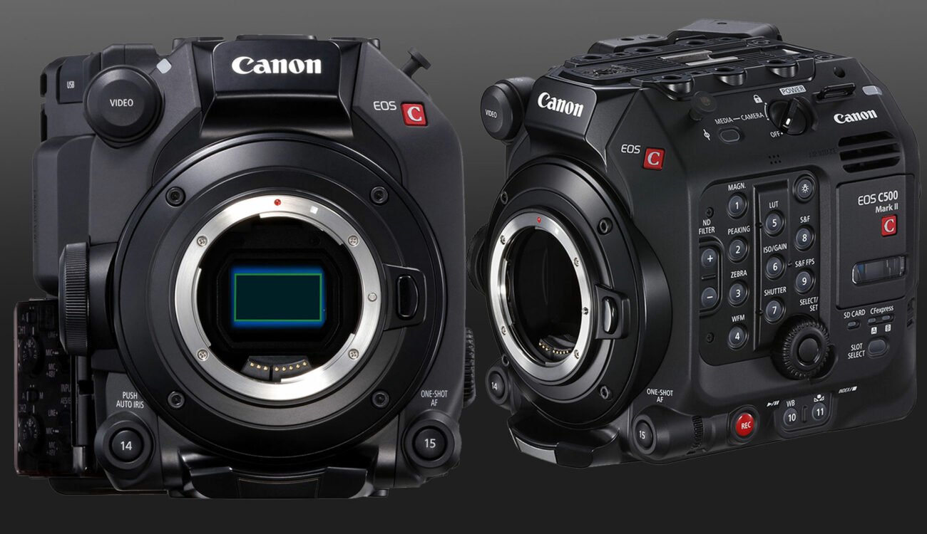 Canon EOS C300 Mark III and C500 Mark II Firmware Updates Released