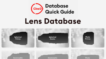 CineD Lens Database - Quick Guide Video