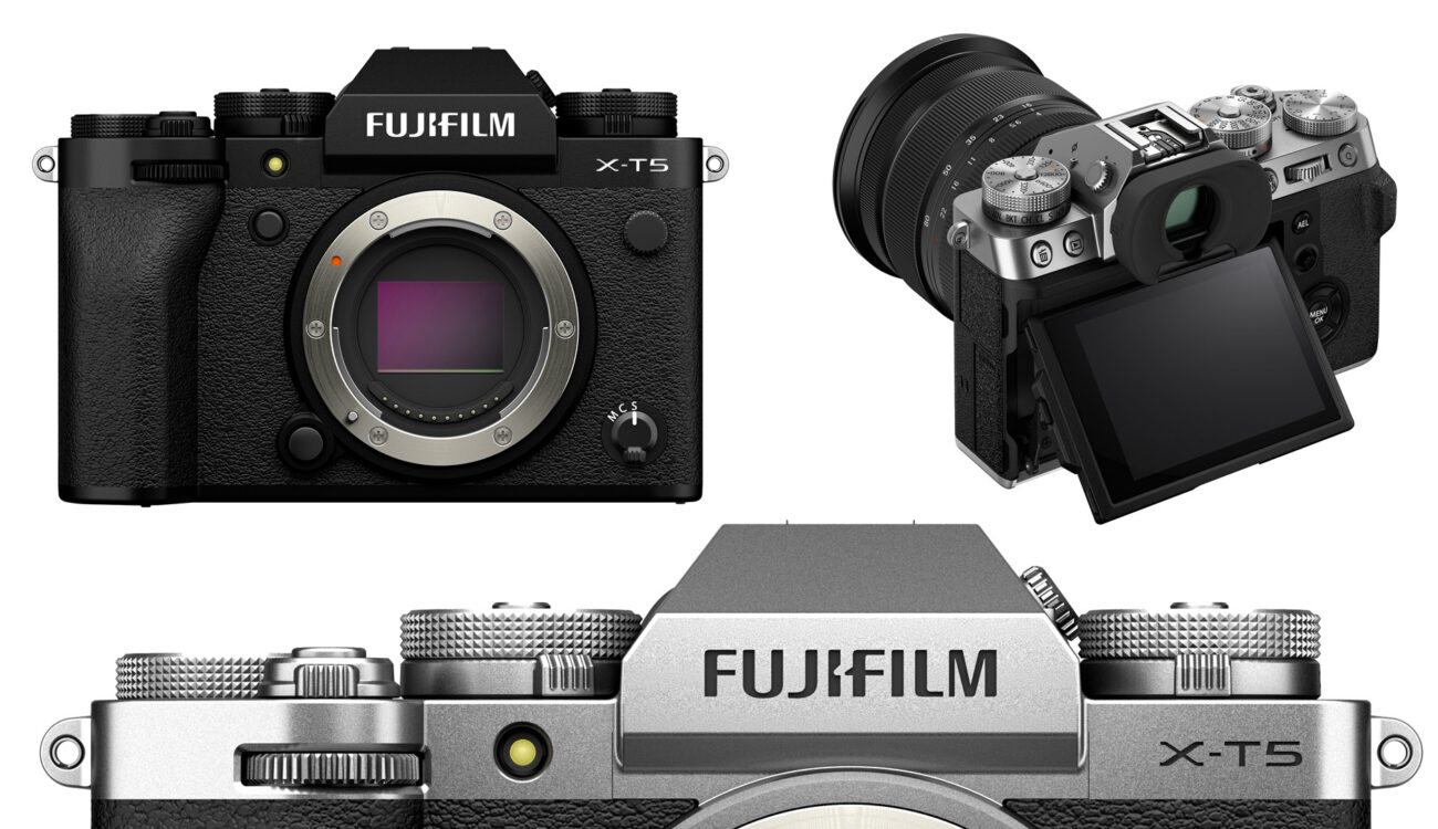 FUJIFILM X-T5 Announced – New 40.2MP Sensor in More Compact Body