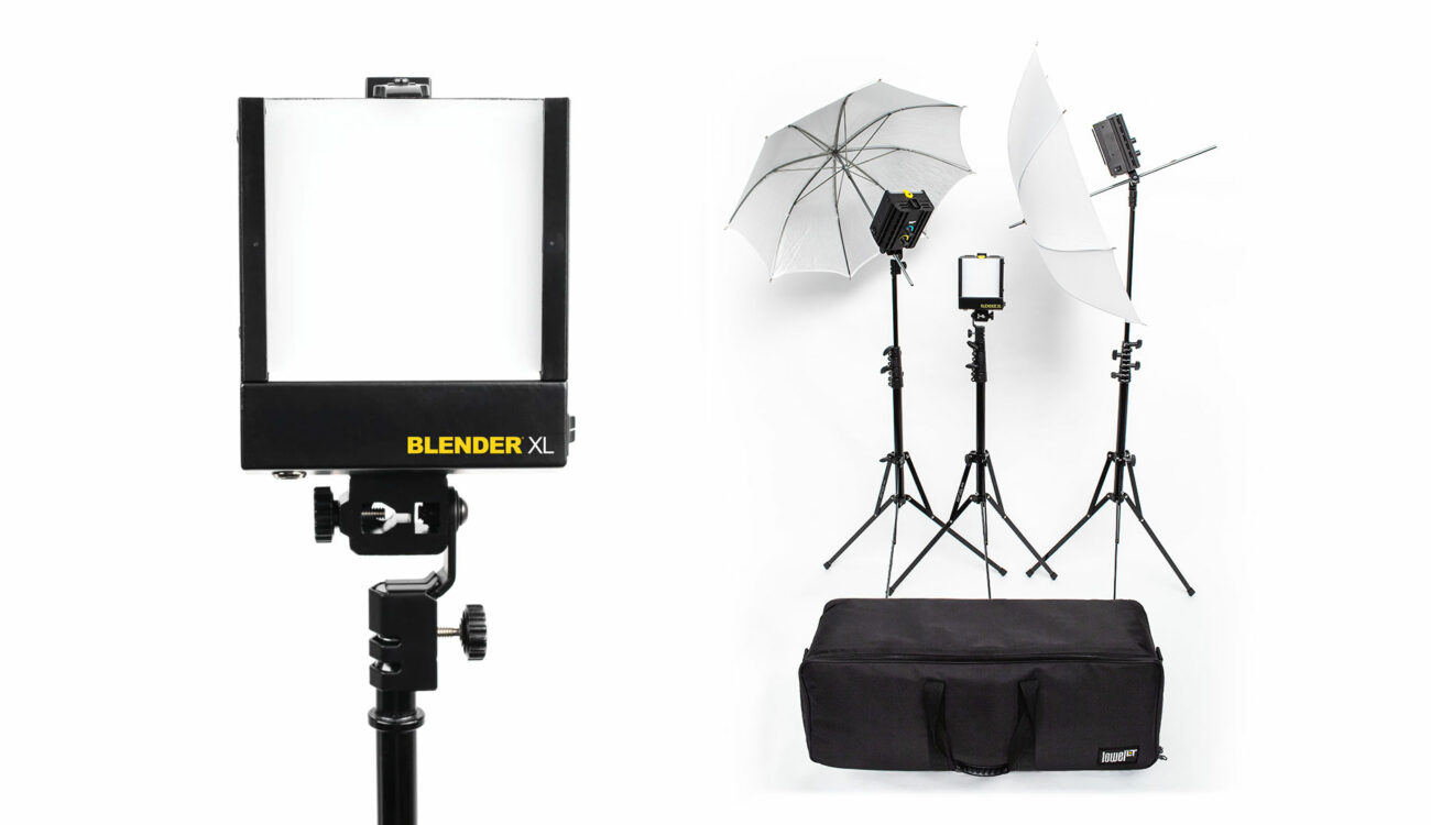 Analytiker Misbrug fjendtlighed Lowel Blender XL LED 3-Light Kit Released - Compact and Ready to Go | CineD