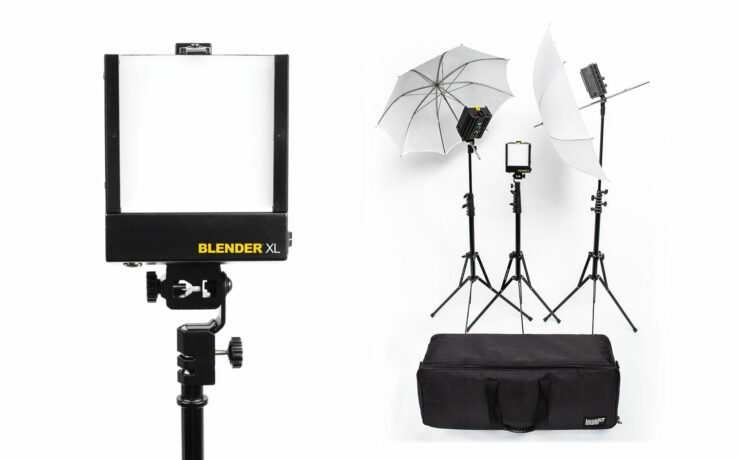 Lanzan el kit Lowel Blender XL LED de 3 luces - Compacto y listo para usar