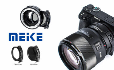 MeikeがMK-EFTE-C Drop-In Filter Canon EF to Sony E Lens Mount Adapter を発表