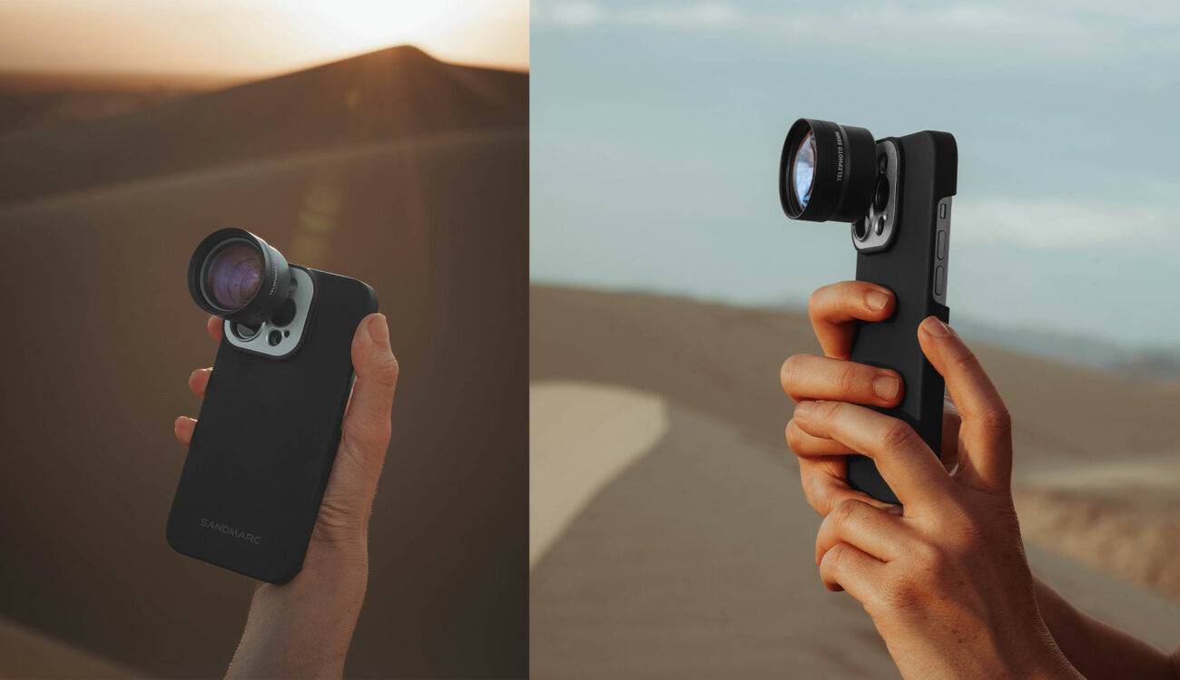 SANDMARC 58mm Telephoto Lens for iPhone Released