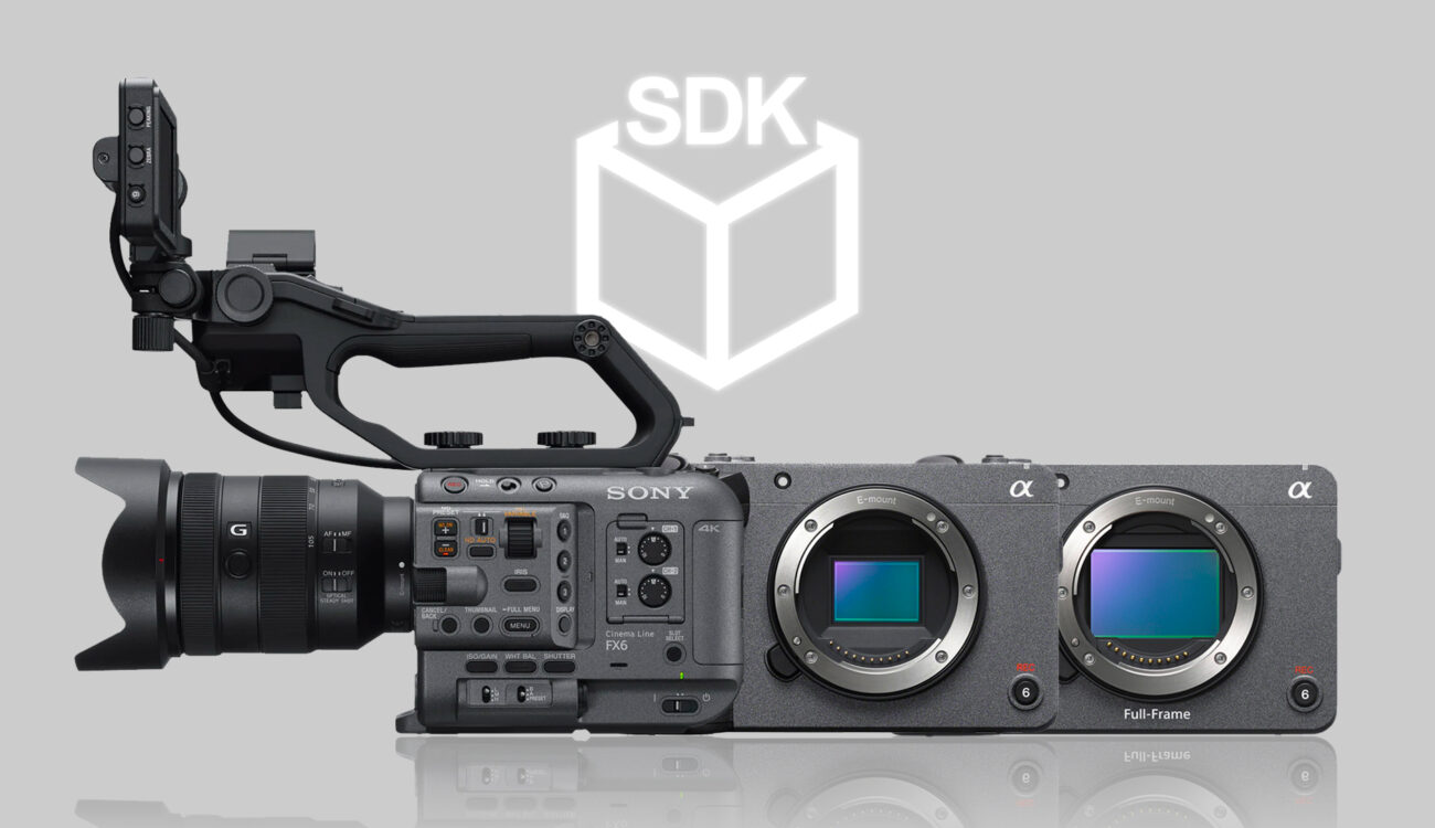 Sony Camera Remote SDK Version 1.06 – Adds Compatibility for FX6, FX3, and FX30