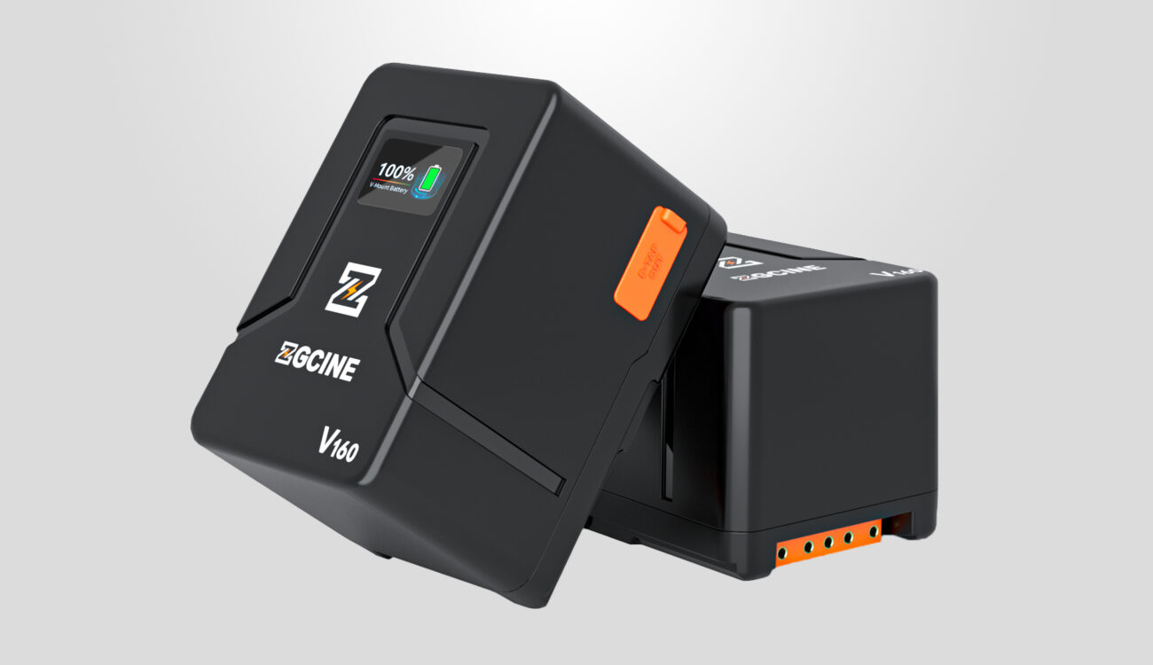 ZGCINE ZG-V160 Released – Mini V-Mount Battery with Dual D-Tap and USB-C PD