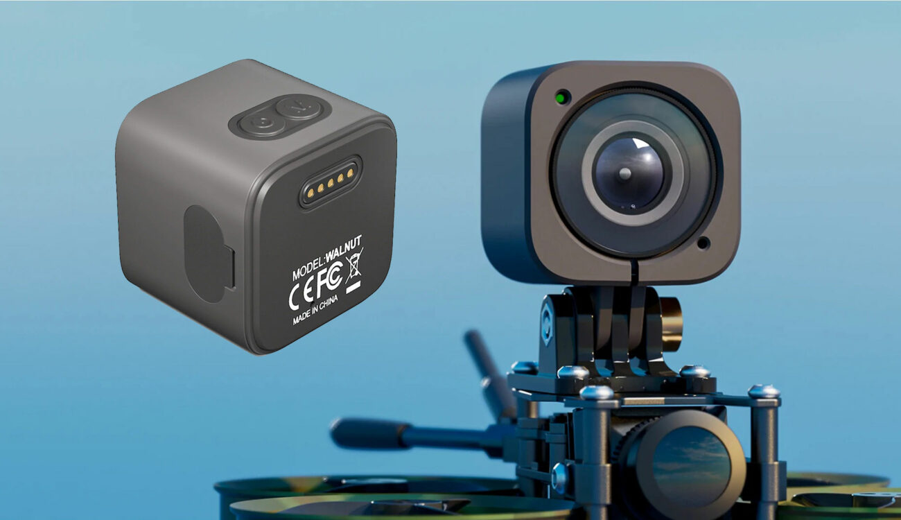 Anuncian la Caddx Walnut - Pequeña cámara de acción para drones FPV con soporte 4K60 y Gyroflow