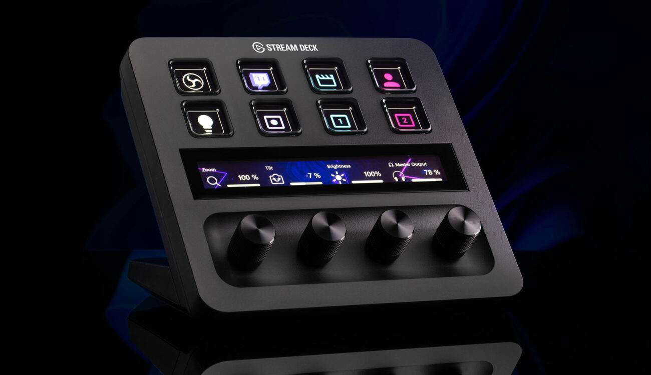 Elgato Stream Deck + Released - Customizable Buttons and Dials for Photo/Video Editing