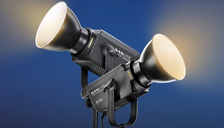 NANLITE FS-150B and FS-200B Announced - Bi-Color LED Spotlights with Bowens Mount