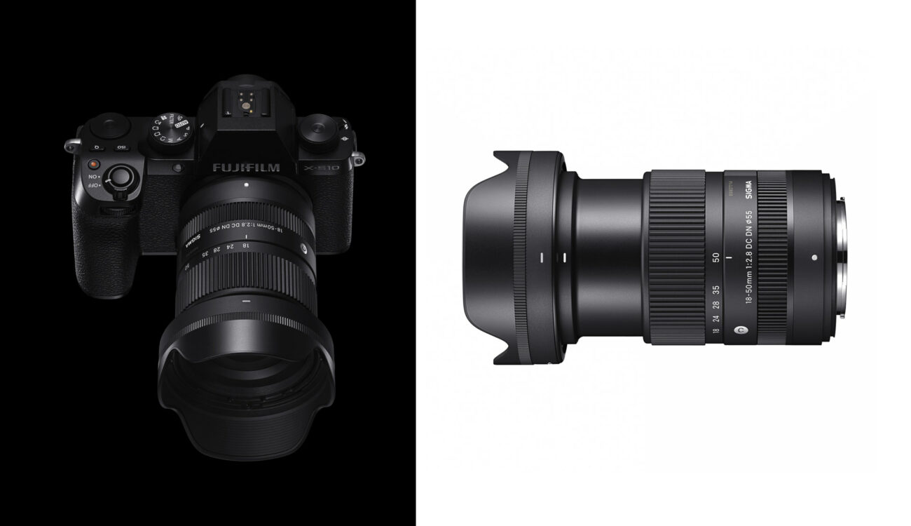 SIGMA 18-50mm F2.8 DC DN Contemporary for FUJIFILM X-Mount APS-C Cameras Announced