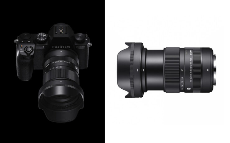 SIGMA 18-50mm F2.8 DC DN Contemporary for FUJIFILM X-Mount APS-C Cameras Announced