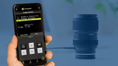 TAMRON Lens Utility Mobile Released - Customize and Control Their Lenses
