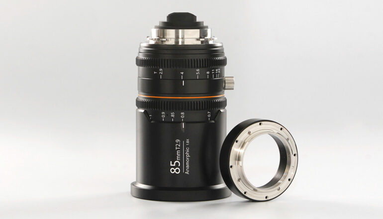 Great Joy 85mm T2.9 1.8x Anamorphic Full-Frame Cine Lens Announced - Trio Completed