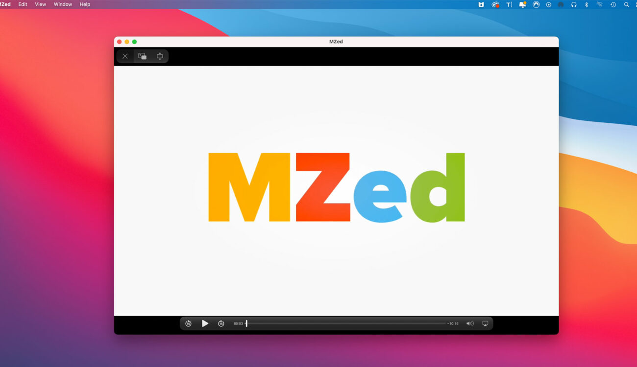 Cómo descargar y ver cursos de MZed sin conexión en las Mac Apple Silicon