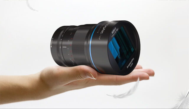 sirui 50mm anamorphic lens