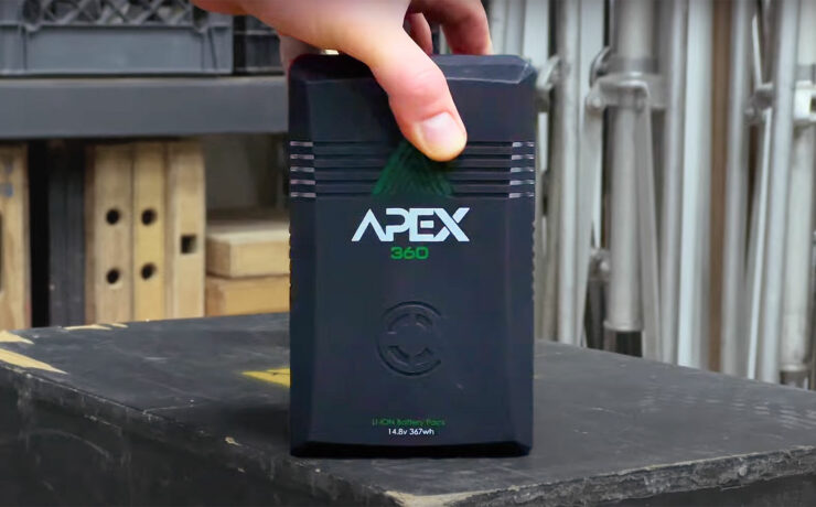 Anuncian las baterías Core SWX APEX 360 V-Mount - Para iluminación LED de alta potencia