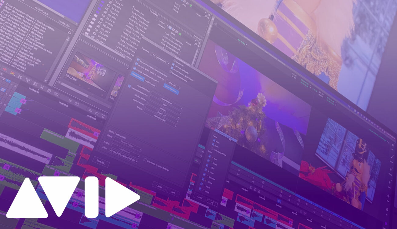 AvidがMedia Composer 2022.12をリリース － Pro Toolsセッションエクスポート機能を搭載