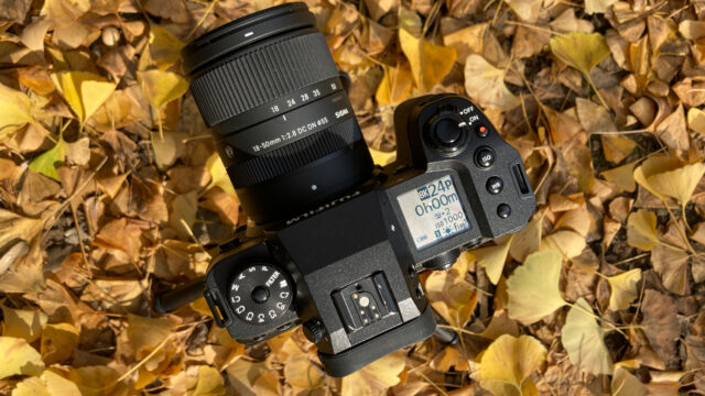 FUJIFILM X-H2 and SIGMA 18-50mm lens