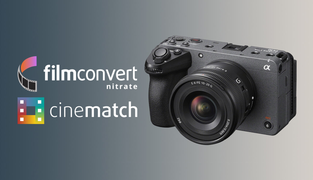 Lanzan los paquetes FilmConvert Nitrate y CineMatch para la Sony FX30