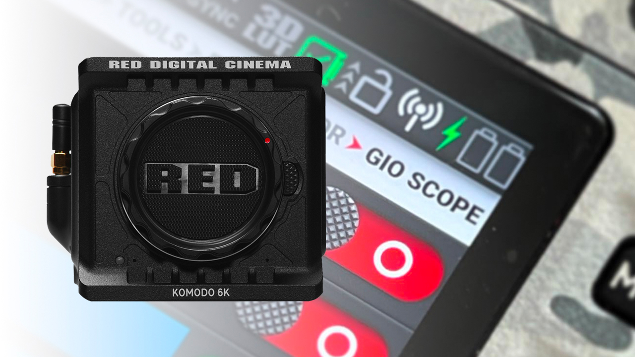 Actualización de firmware de la RED KOMODO - Gio Scope, .R3D ELQ y mucho más