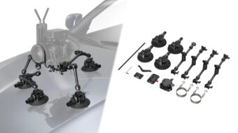 SmallRig SC-15K Introduced – 4-Arm Suction Cup Camera Mount Kit
