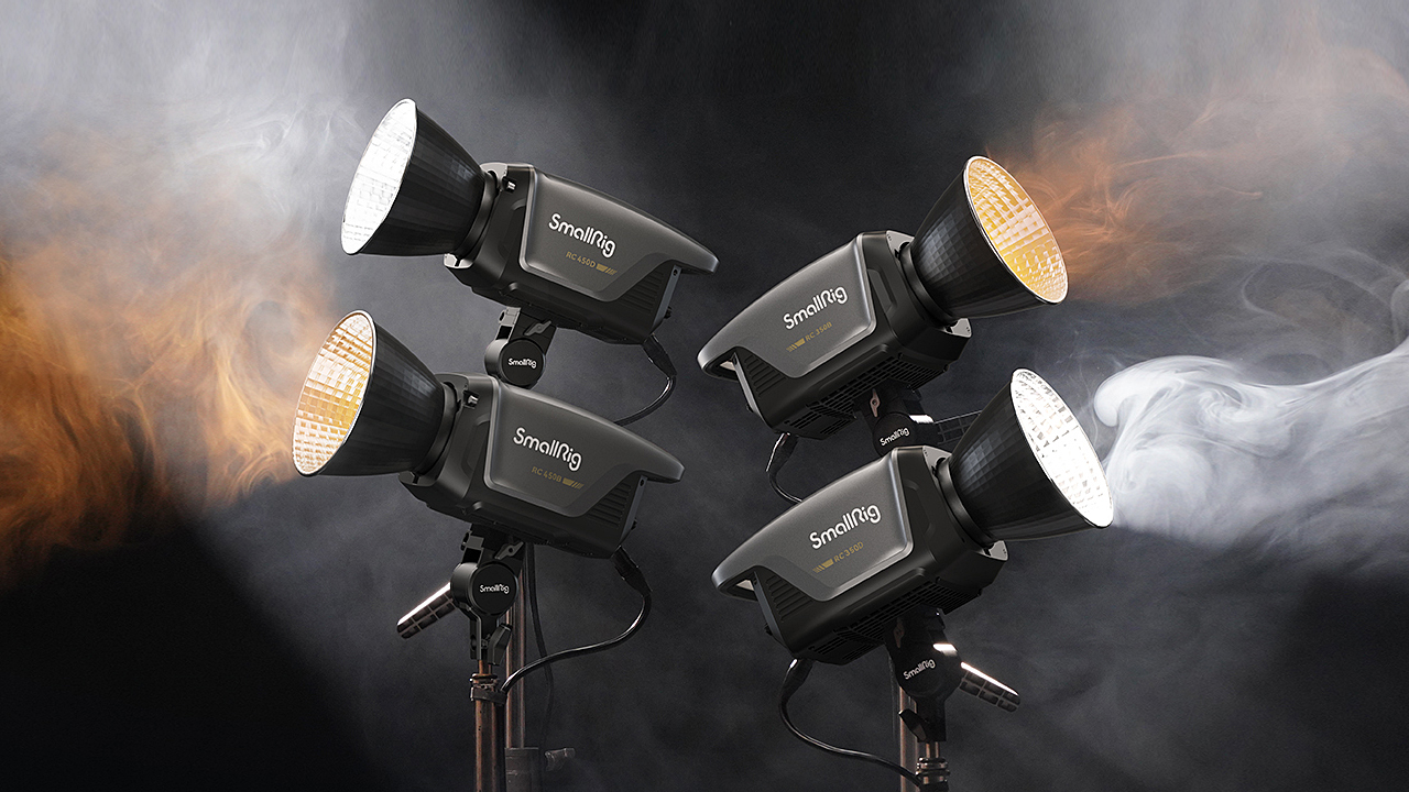 Lanzan las series SmallRig RC 350 y RC 450 - Luces LED COB de alto rendimiento