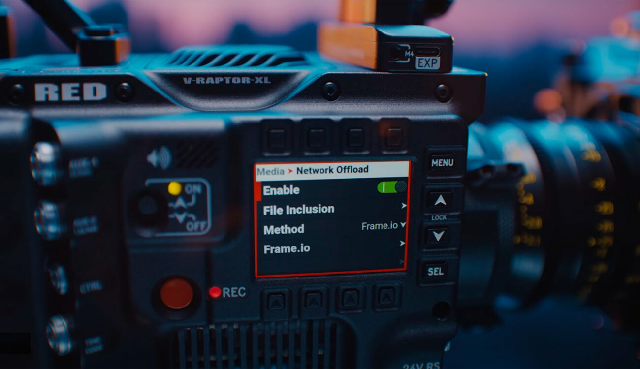 frame.io Camera to Cloud Beta for RED V-RAPTOR and V-RAPTOR XL Now Available