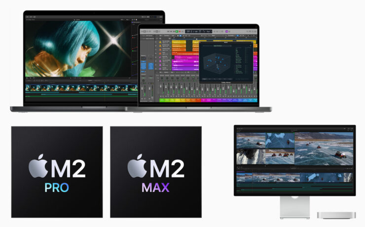 Apple MacBook Pro 14" & 16" M2 Pro & M2 Max, Mac Mini M2 & M2 Pro Announced