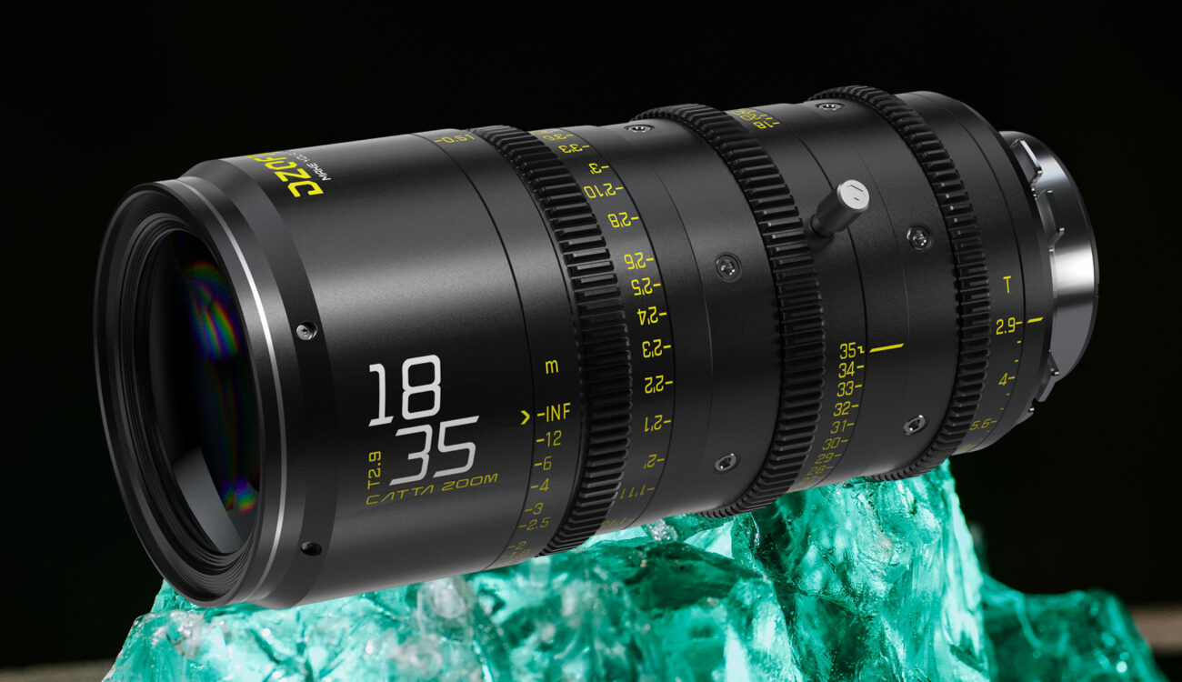 Anuncian el lente de cine ultra gran angular DZOFILM Catta Ace 18-35mm T2.9