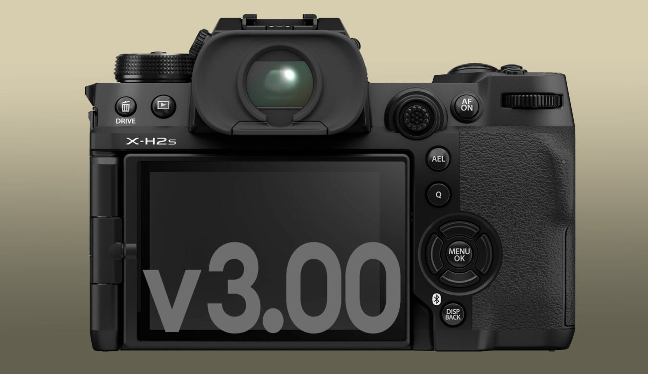 FUJIFILM X-H2S Firmware Update V3.00 Improves Autofocus and More