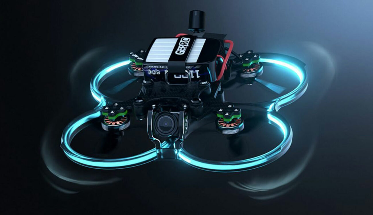 GEPRC Cinebot30 - DJI O3 Air Unitと光るプロップガードを搭載した3インチFPVドローン発売開始