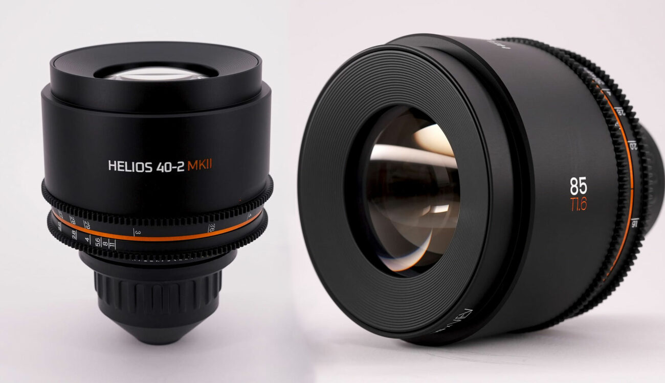 IronGlass Adds HELIOS 40-2 85mm T1.6 to Rehoused MKII Line