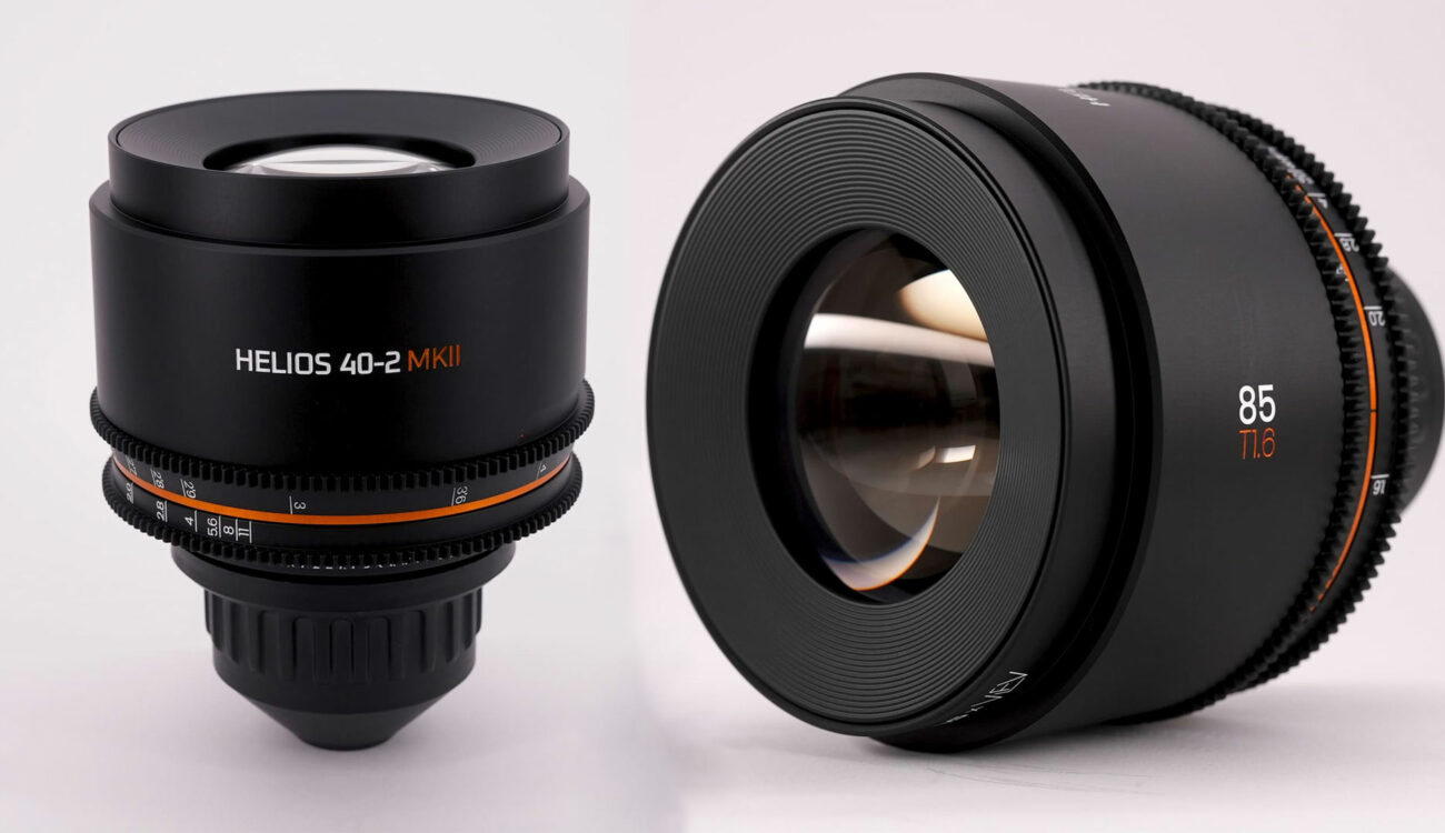 IronGlass、Rehoused MKIIシリーズにHELIOS 40-2 85mm T1.6を追加