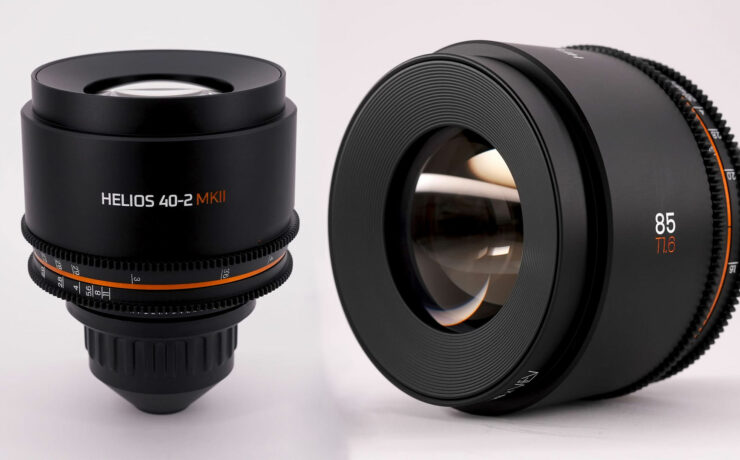 IronGlass Adds HELIOS 40-2 85mm T1.6 to Rehoused MKII Line