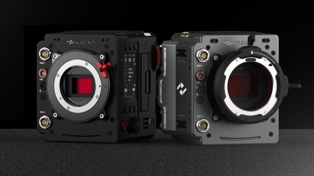 Kinefinity MAVO mark2 S35 (left) and LF (right) cameras