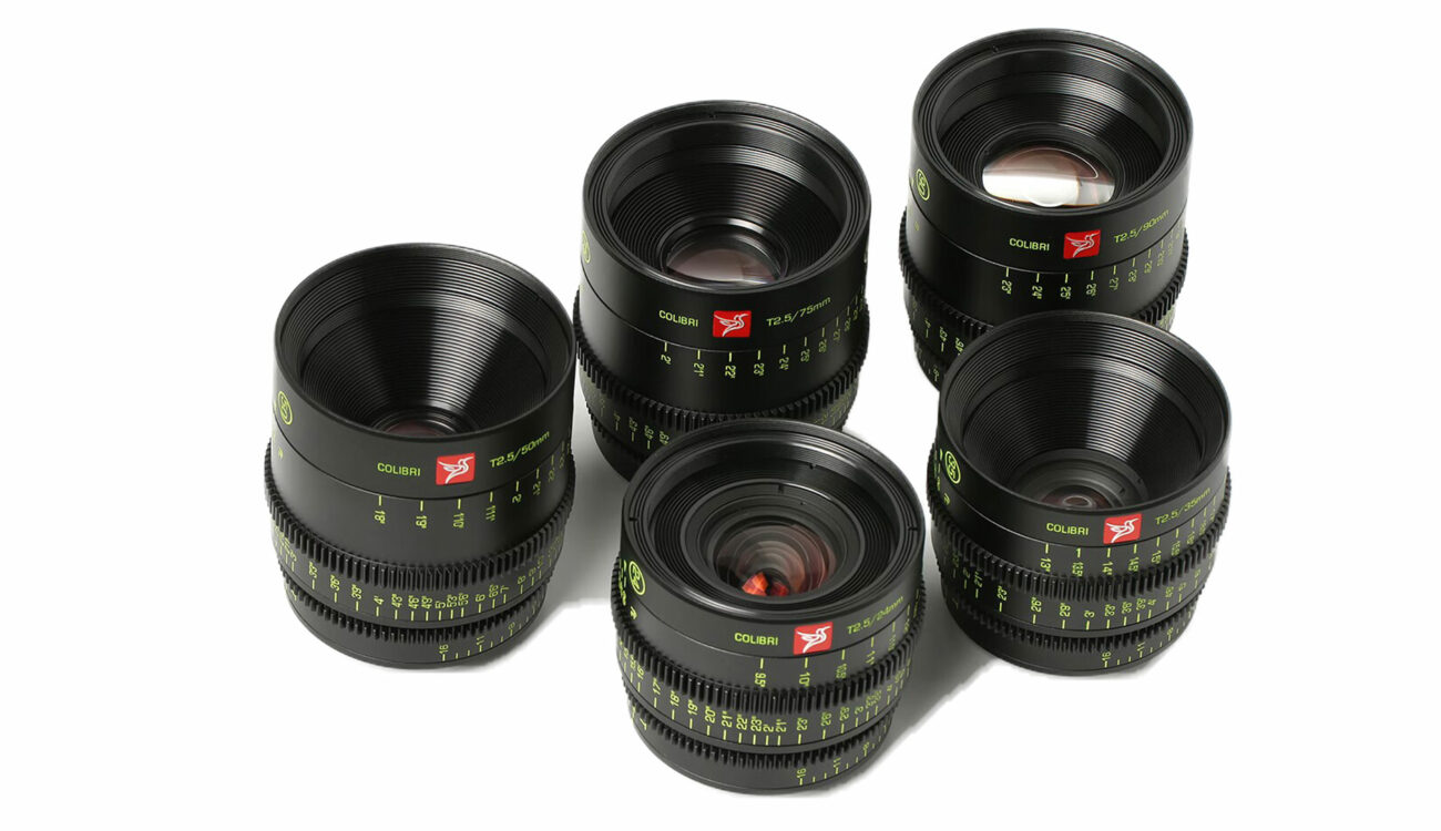 Anuncian los lentes full-frame de cine KIPON COLIBRI 24/35/50/75/90mm T2.5