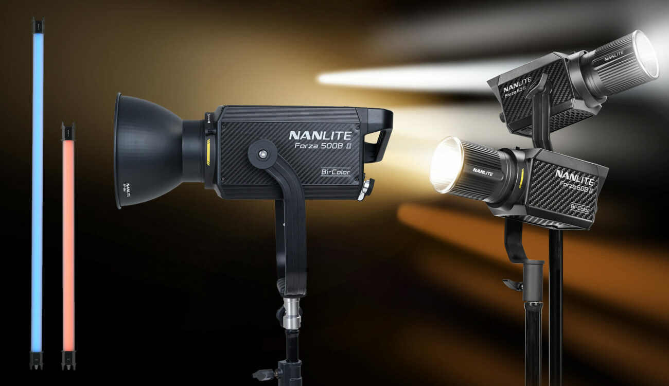 NANLITE Forza II and PavoTube II Series LED Lights Launched