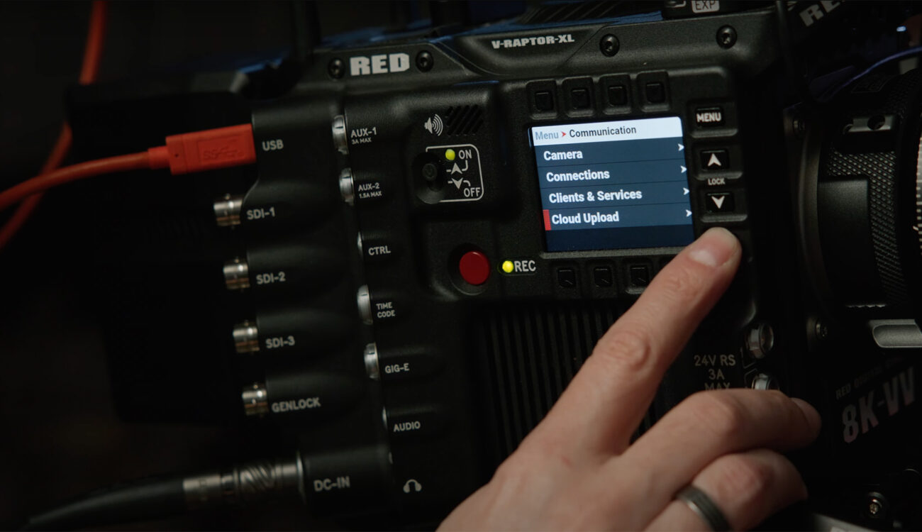RED V-RAPTOR and V-RAPTOR XL Camera-to-Cloud Firmware Now Out of Beta